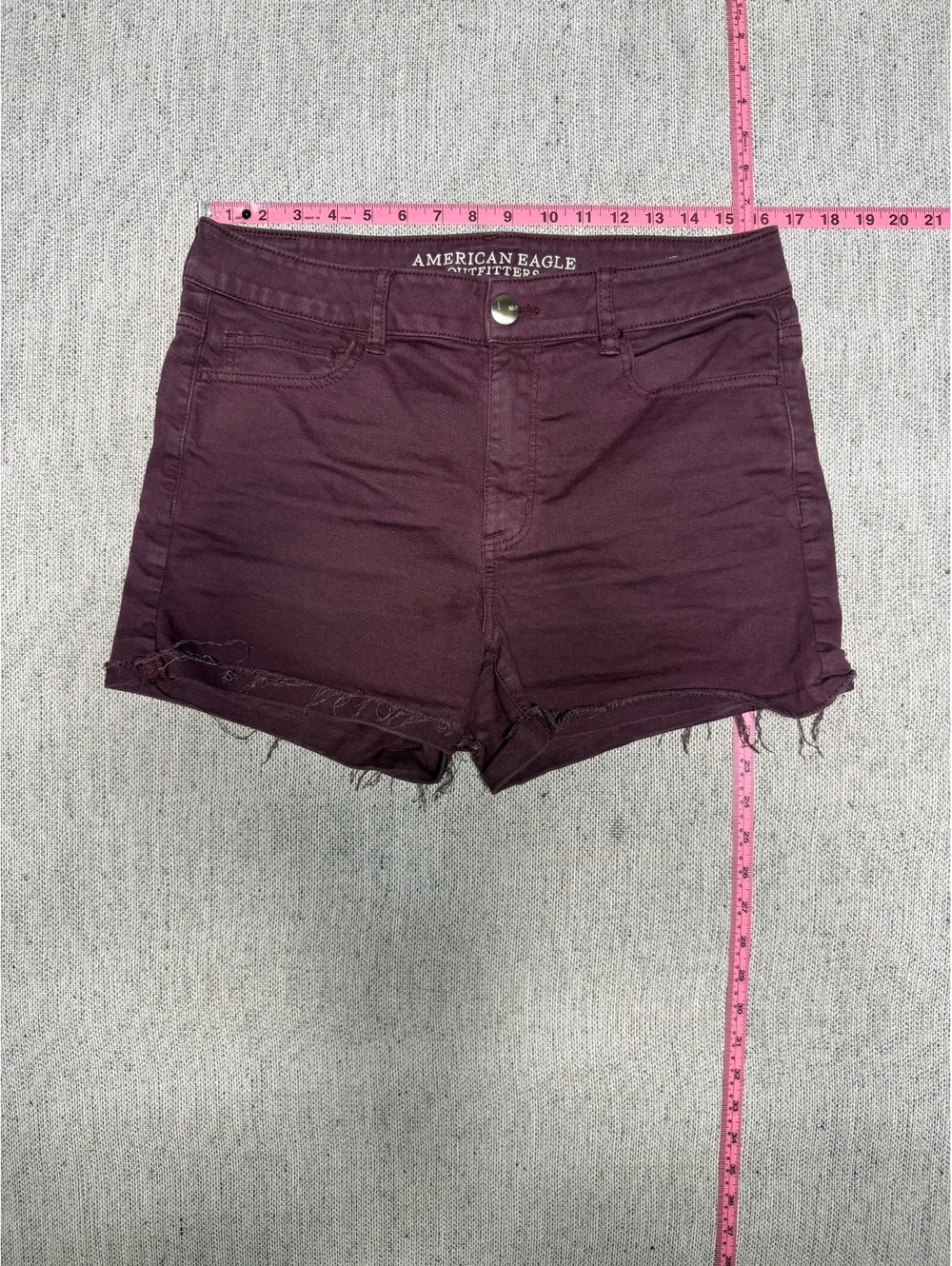 American Eagle Hi-Rise Shortie Super Stretch Shorts Size 12